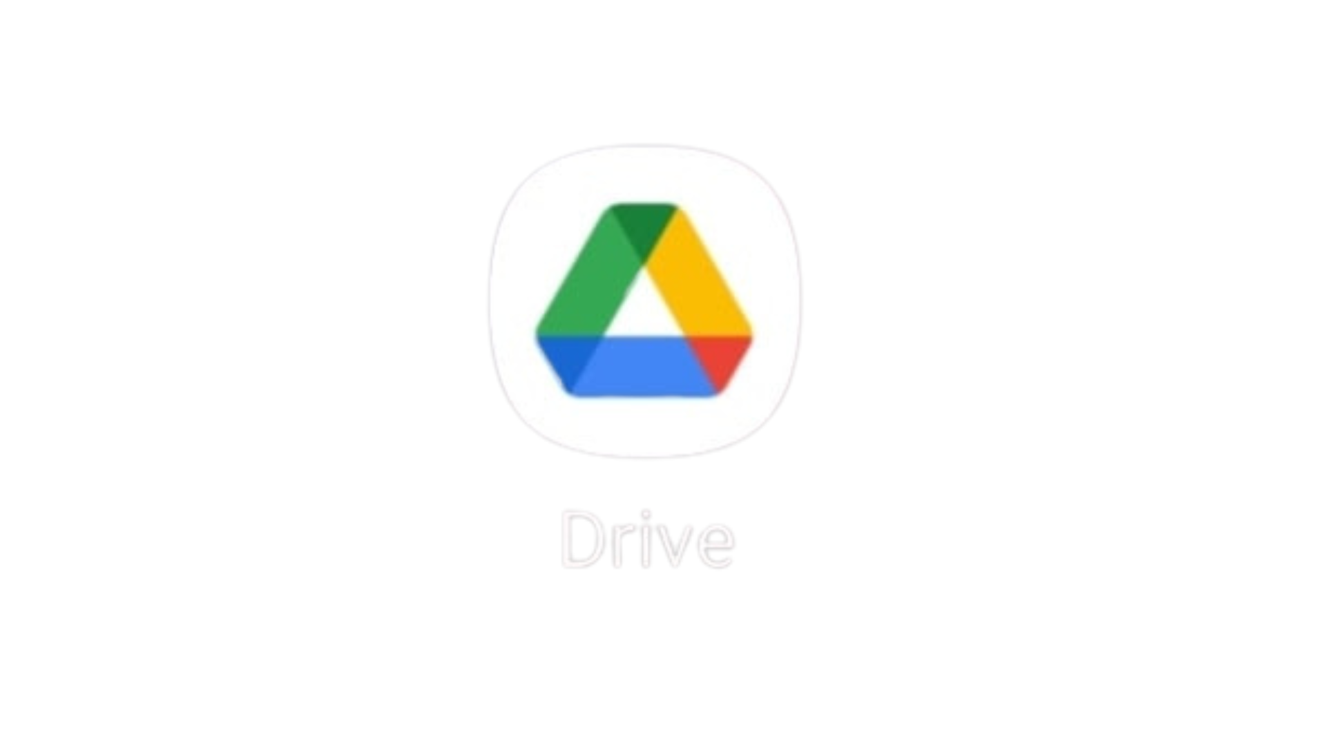 open google drive op je telefoon